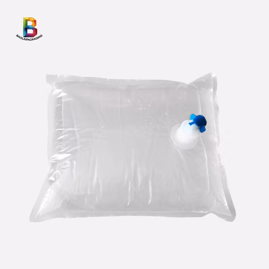Bavaglino in foglio di alluminio 3L 5L 10L 20L Sacchetto di rubinetto in plastica per acqua potabile Succo di vino Bag in Box Dispenser con valvola a farfalla Vitop